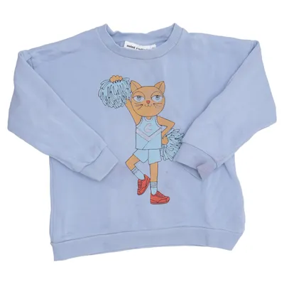 Sweatshirt (Blauw) van Mini Rodini Organisch katoen