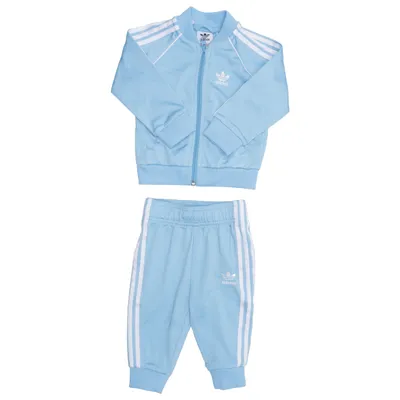 Ensemble de sport (Bleu, Blanc) de Adidas Originals Polyester recyclé