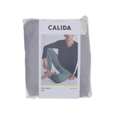 Pyjama (Blauw, Meerkleurig) van Calida Katoen