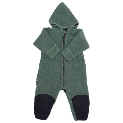 Outdoor overalls (Grøn, Blå) fra Hessnatur Bomuld, Uld