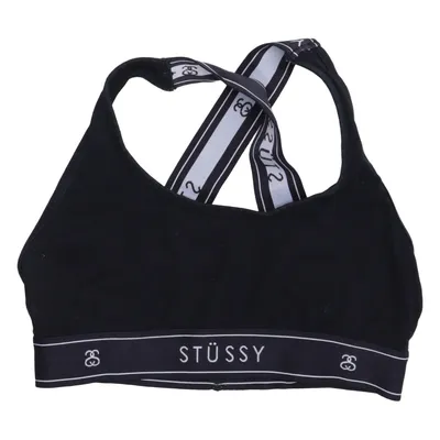 Sports bra (Black) from Stüssy Cotton, Elastane
