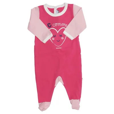 Barboteuse (Rose, Rouge) de Absorba Coton