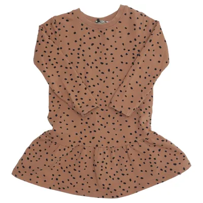 Robe (Marron, Noir) de SALT Élasthane, Coton biologique
