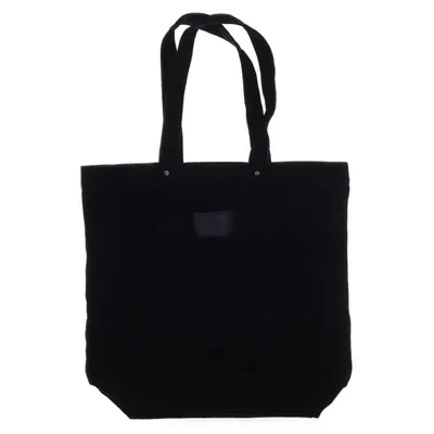 Canvas bag (Black) from Carlings Cotton, Elastane