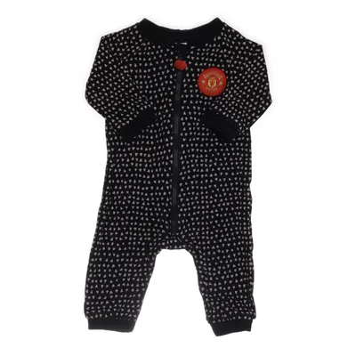 Mjukisdräkt (Svart, Beige) från Manchester United Bomull, Elastan