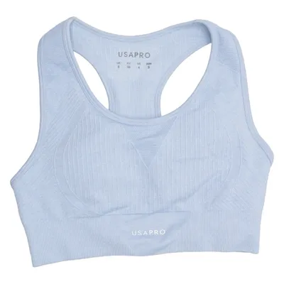 Sports bra (Blue) from Usa Pro Elastane, Polyamide, Polyester