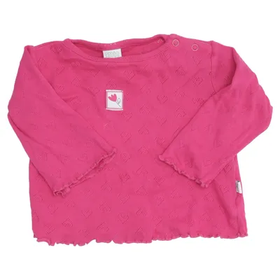 T-shirt à manches longues (Rose) de Pytteliten Coton