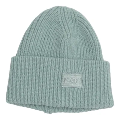 Beanie (Kara Badge Beanie) from MSCH Copenhagen Nylon, Wool