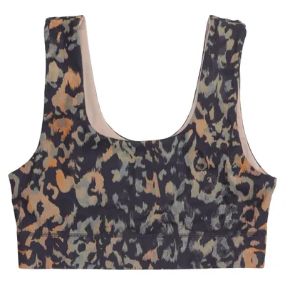 Sport-bh (Zwart, Oranje) van Fabletics Elastaan, Polyester