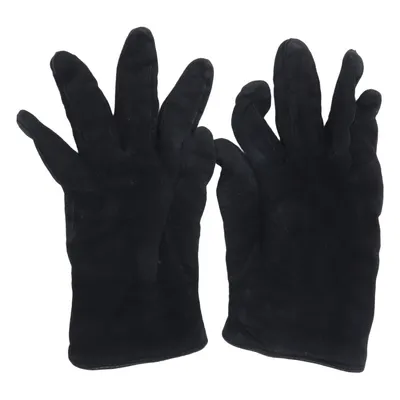 Gloves (Black) from Handskmakaren Polyamide, Suede, Wool
