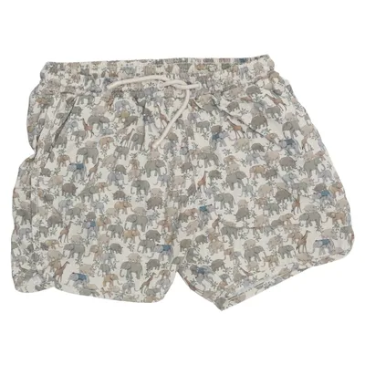 Badshorts (Beige, Flerfärgad) från Konges Sløjd Polyamid, Polyester