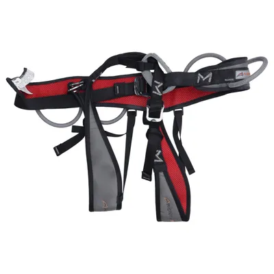 Klettergurt (Schwarz, Rot, Grau) von Mad Rock