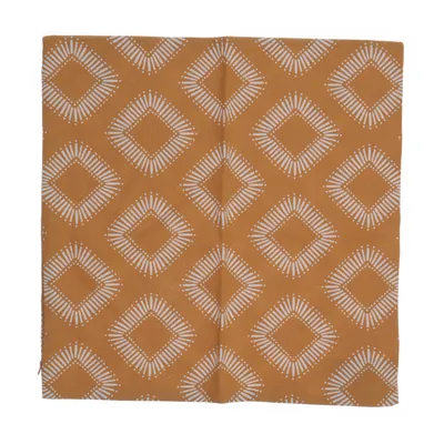 Cushion cover (Orange, White) from H&M Home Recycled cotton