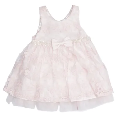 Blomsterpigekjole (Pink) fra American Princess Polyester