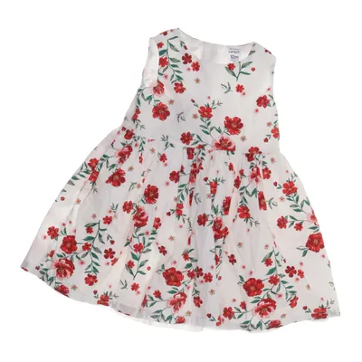 Kjole (Hvid, Flerfarvet) fra Carter's Bomuld, Nylon, Polyester