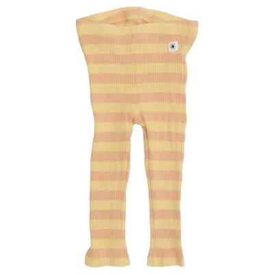 Leggings (Gul, Rosa) från Lindex Baby Bomull, Elastan