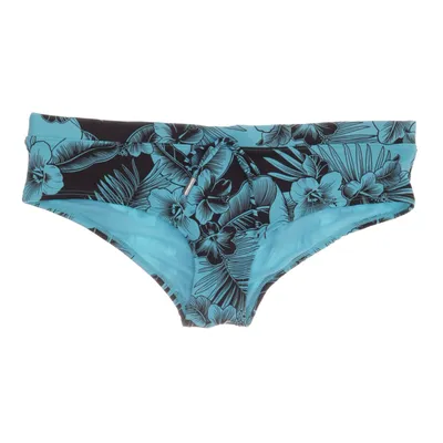 Bikini broekje (Turquoise, Meerkleurig) van Censored Elastaan, Polyamide