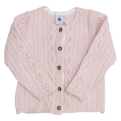 Cardigan (Roze) van Petit Bateau Wol