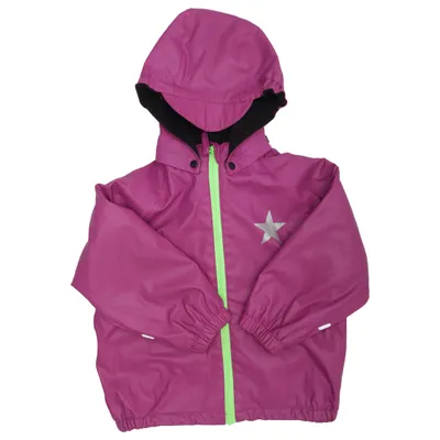 Veste imperméable (Violet) de Actionwear Polyester, Polyuréthane
