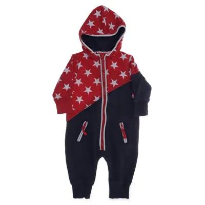 Mjukisdräkt (Blå, Röd, Vit) från Kaxs by KappAhl Bomull