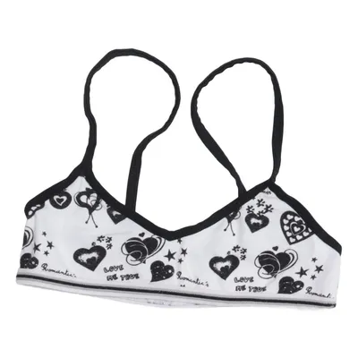 Brassière (Blanc, Noir) de Envog Coton, Élasthane
