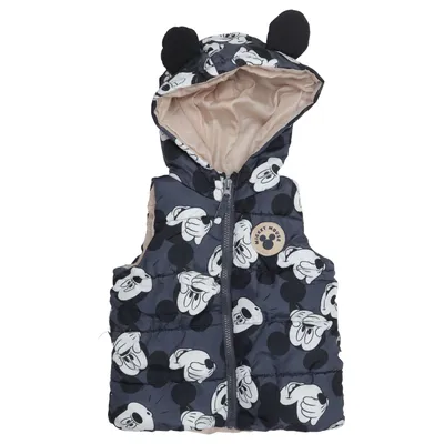 Outer vest (Gray, White, Black) from Disney Baby Polyester