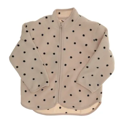 Fleecejakke (Pink, Sort) fra Arket Elastan, Polyester