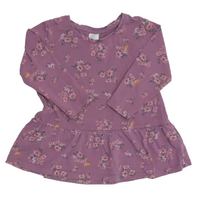 Dress (Purple, Multicolored) from Lindex Kids Cotton