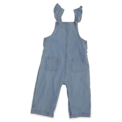 Hängselbyxor (Blå) från Nutmeg Bomull