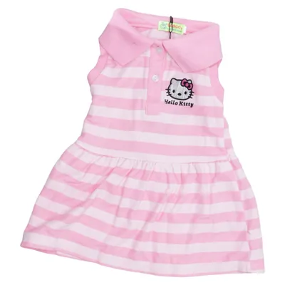 Polojurk (Roze, Wit) van Froggy Katoen