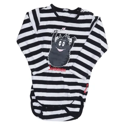 Romper (Zwart, Wit) van Barbapapa Katoen, Elastaan