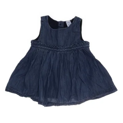 Denim jurk (Blauw) van BabyGap Katoen