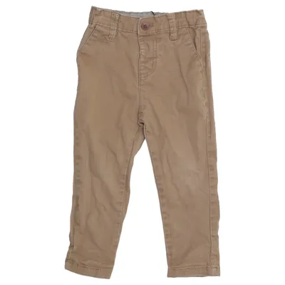Chinos (Brown) from Kiwi Cotton, Elastane