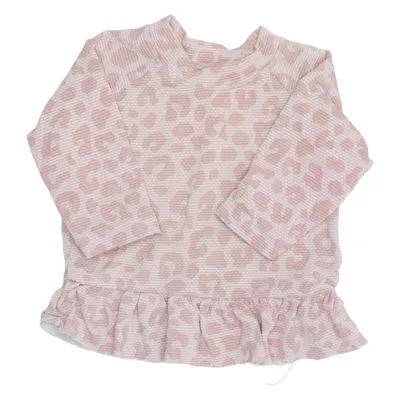Top (Pink, White) from Geggamoja Elastane, Polyamide