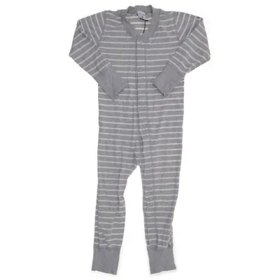 Rompers (Gray, White) from Polarn O. Pyret Organic cotton