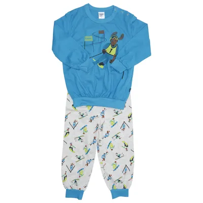 Pajamas (Blue, Gray, Multicolored) from Calida