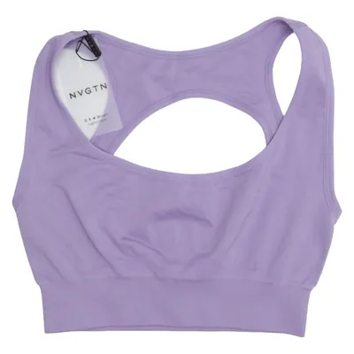 Sports bra (Purple) from NVGTN Elastane, Polyamide