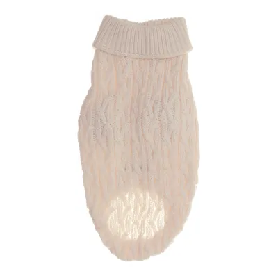 Dog clothes (Beige) from H&M Acrylic, Polyester
