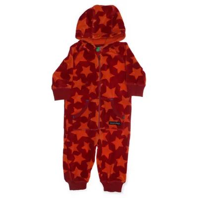 Onesie (Red, Orange, Multicolored) from Villervalla Cotton, Polyester