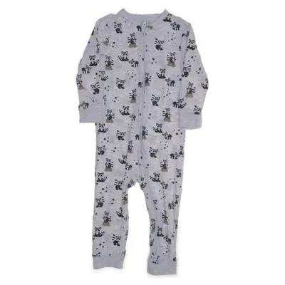 Onesie (Gray, Multicolored) from KappAhl Cotton, Elastane, Viscose