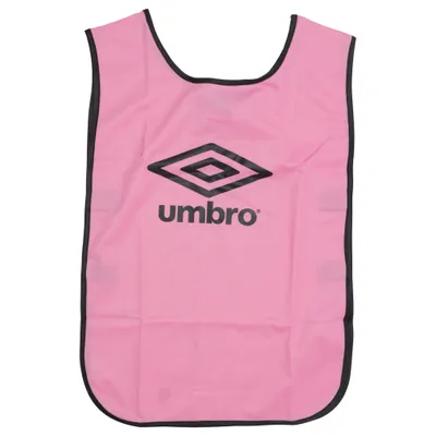 Sports vest (Pink, Black) from Umbro Polyester