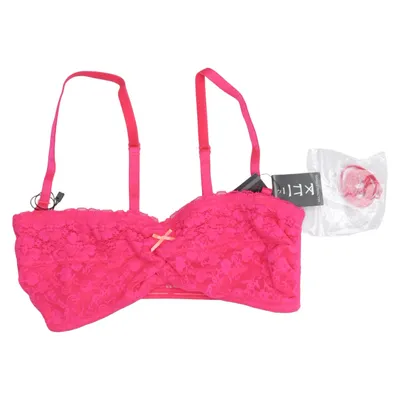 Bralette (Pink) from Mariemeili Elastane, Polyamide