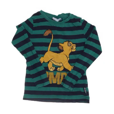Langærmet t-shirt (Grøn, Blå, Gul) fra Disney Bomuld