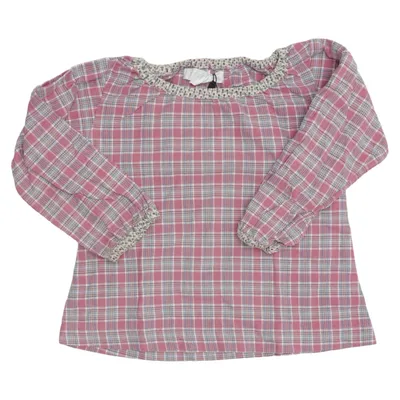 Blouse (Pink, Multicolored) from Serendipity Organic cotton