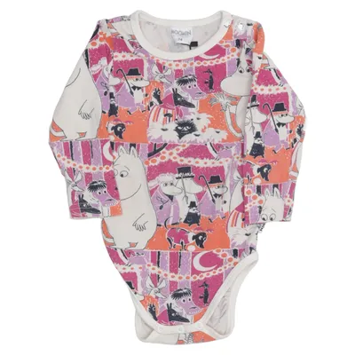 Body (Flerfarvet) fra Moomin by Martinex Bomuld, Elastan