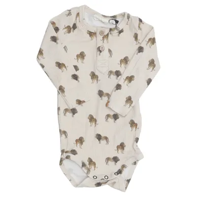 Body (Beige, Brun) fra Lil' Atelier Elastan, Lyocell, Økologisk bomuld
