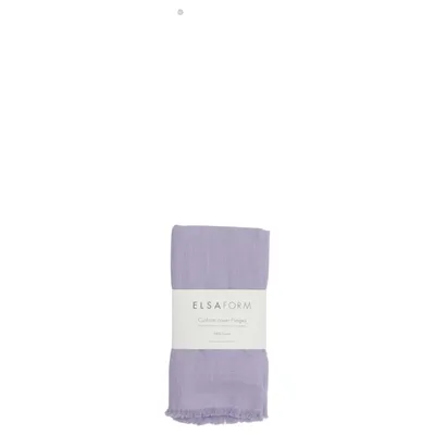 Housse de coussin (Cushion Cover Fringes) de Elsaform Coton