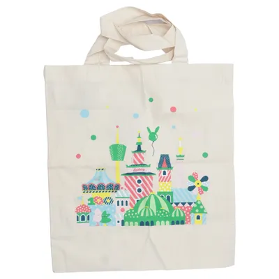 Sac en toile (Beige, Multicolore) de Liseberg Coton biologique