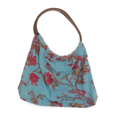 Handväska (Blå, Flerfärgad) från H&M Bomull