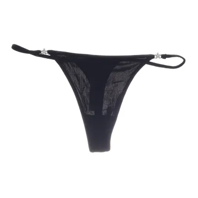 Bikini broekje (Zwart) van Censored Elastaan, Polyamide